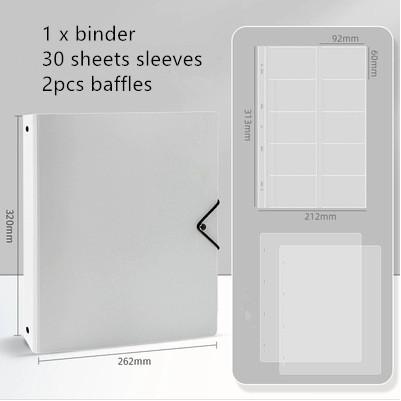 MINKYS Kawaii 5/6/9 Spaces 3 Inch Kpop Photo Card Binder Large Capacity Idol Photocard Album Photocards Binder Collect Book