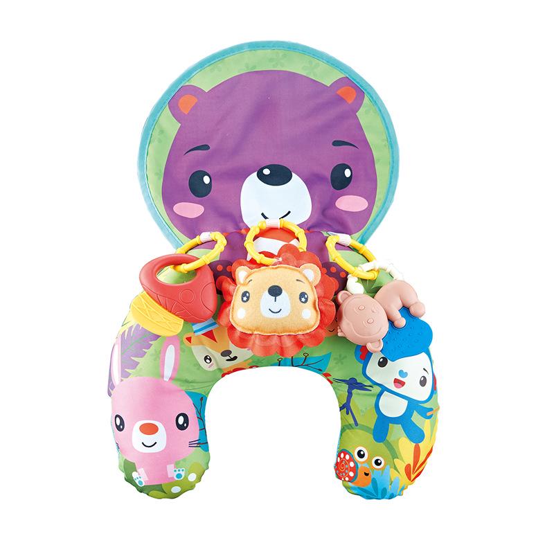 Cross-border Baby Tummy Time U-Shaped Pillow & Mat for Newborn Head Lifting Training
