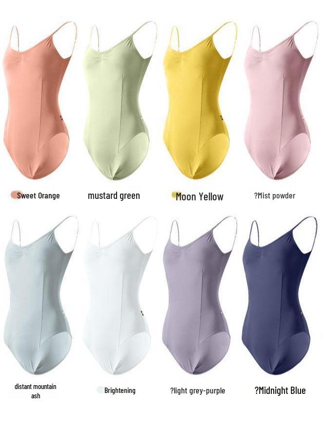 Dámský trikot s vysokým pasem Jasmine Dancewear pro balet a gymnastiku