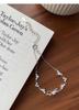Sterling Silver Zircon Bow Bracelet - Women's Elegant, 2024 New Pure Silver Accessory