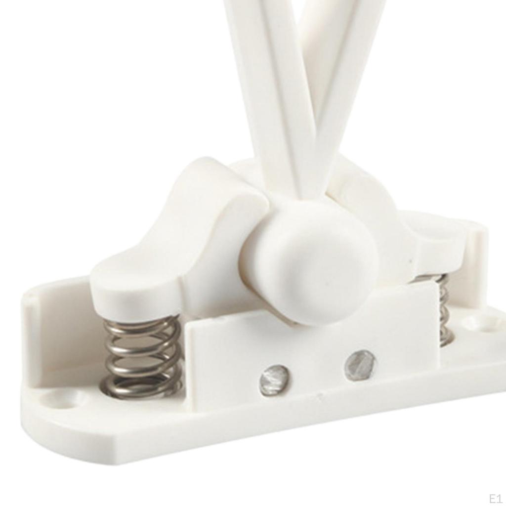 Fermo per porta del rimorchio Fermo per armadietto Clip Supporto in nylon Fermo a forma di T per