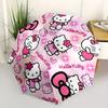 1pc Hello Kitty PatternUmbrella with Plastic Handle,Suitable for All Seasons Home Travel Outdoor UmbrellaSanlio144