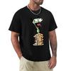 WAFFLES TShirt Work Short Sleeve Cotton Top