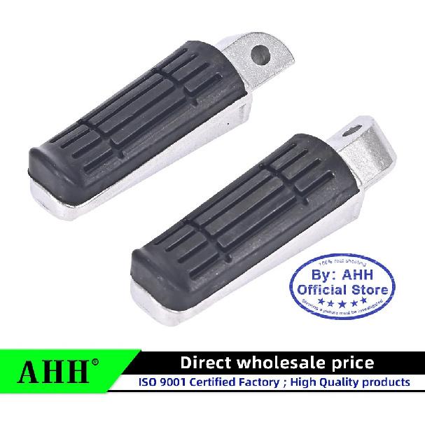 CVK 1Pair Aluminum Alloy Anti-Skid Black CNC Folding Foot Pegs Pedal Rest Front and Rear Footpegs Footrest For YAMAHA FZ6N