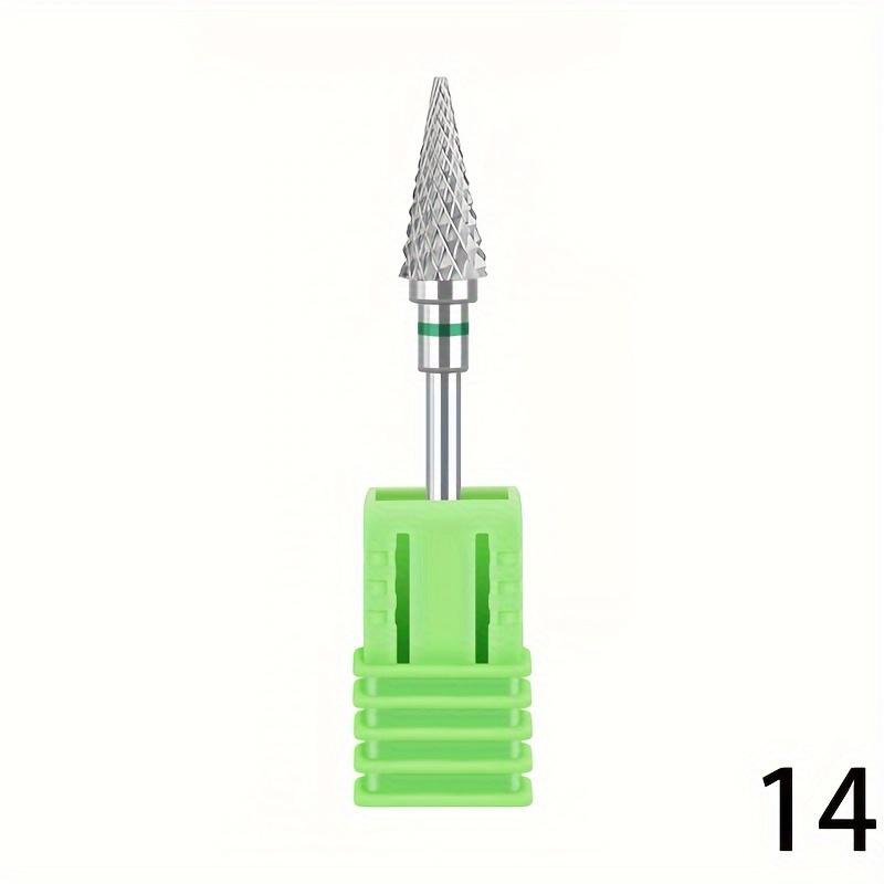 1 Pc Tungsten Carbid Nail Drill Bits Electric Manicure Drill Accessory Milling Cutters for Nail Gel Polish Remover Nail Tools