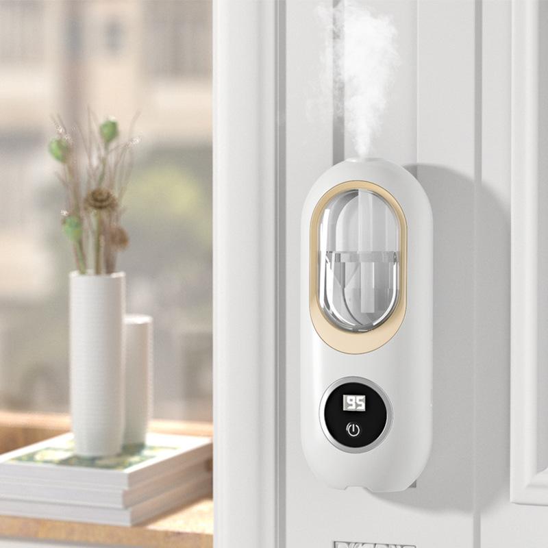 LCD Aromatherapy Machine Air Freshener Automatic Sprayer Essential Oil Perfume Diffuser Living Room Dormitory Toilet Deodorizer