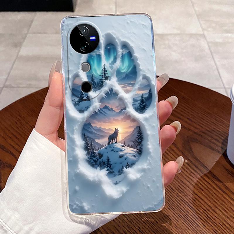 Case For VIVO V40 5G Back Cover VIVO V40 Pro 5G Cute Love Cat Rabbit Funny Cartoons Casing Ultra Thin Clear Soft TPU Phone Case