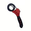 6inch Belt Wrench Oil Filter Puller Strap Spanner Chain Wrench Strap Opener, Adjustable Disassembly Tool