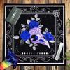 Divinations Tablecloth Skull Bird Head Flower Astrologys Tarot Cards Tablecloth Altars Cloth Divinations Game Accessory