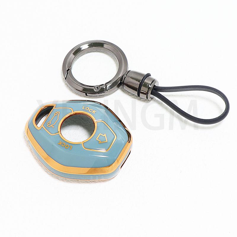 TPU Car Key Cover Case Cover for BMW X5 E53 X3 F83 E46 E39 E38 E60 E63 E61 E64 Series 3 5 7 330i Z3 Z4 E85 E86 M5 325i Shell Fob