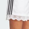Adidas Originals Trefoil Lace Trim 3-Stripes Shorts Women Shorts White IL2420