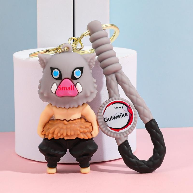 Demon Slayer Figure Ground Temperature Home Tea Stove Tanjiro Nezuko Money Model Pendant Demon Slayer Home Tea Fan Technique