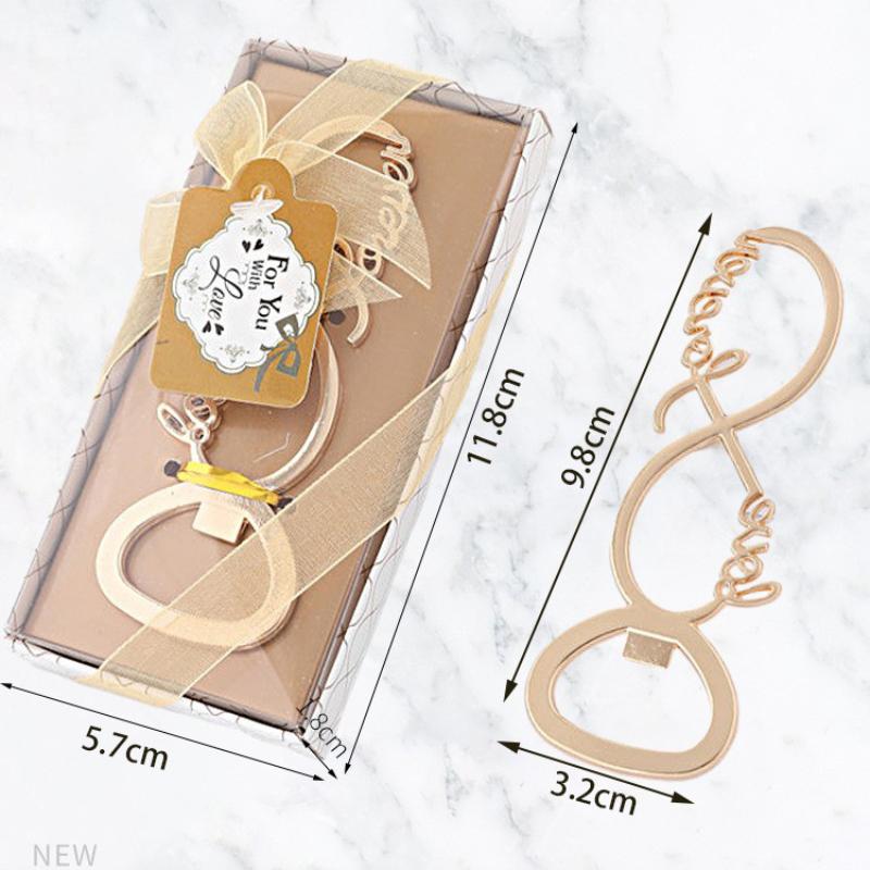 10 Sets of LOVE Letter Bottle Openers Wedding Favors Party Gifts Suitable for Weddings, Birthdays, Holidays, Multi-Scenes