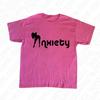 Sexy Rock Goth Harajuku Letter Print Y2K Cotton Tshirt Loose Hiphop Casual Short Sleeve Tshirt Streetwear Punk Retro Tee 2000S