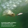 3D Fisheye Simulation Hard Bait Multi Jointed Swimbaits Lifelike Slow Sinking Swimming Bass Lure