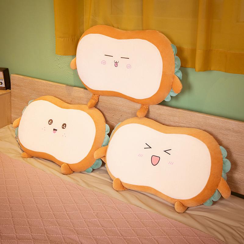 Cat Belly Memory Foam Summer Pillow - Cool Dormitory Cushion with Slow Rebound Core