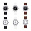 Mode Freizeit Uhren Verstellbar Einfach Armbanduhren Silikonarmband Quarz Uhr Sport