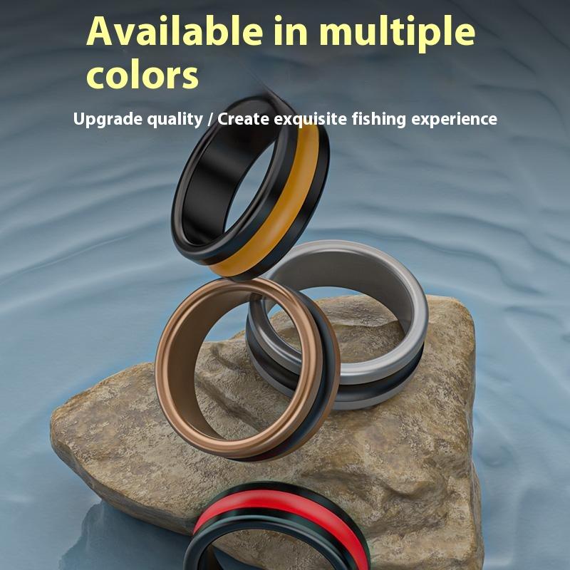 Alloy Cable Ring for Fishing Line Cutting Anti-slip Hand Protection Reel Leader Knot Tying Tool Fast Tightening