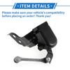 Air Suspension Ride Height Level Sensor Compatible for Acura ZDX 2010-2012, Durable ABS Plastic Black Front Right Side Headlight Level Sensor