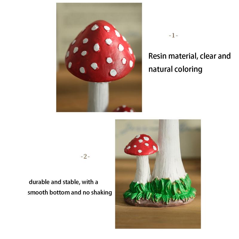 Pilz Garten Deko Realistische Harz Gartenstatuen Figuren Heimdeko Charmante Moderne Raumdeko Gartenskulpturen Statuen