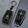 TREEA1 2025 New Car Key Case Cover For Mercedes Benz A B C E S G GLB GLC GLE Class GLS W177 W205 W213 W222 G63 X167 E200 E300 AMG Acces