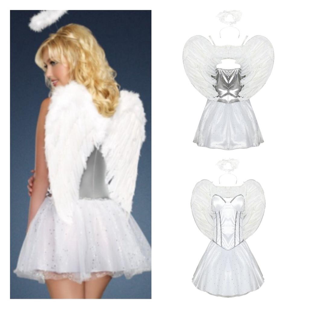 Angel Women Cosplay Princess Roleplaying Fancy Sexy Costume For Party Halloween