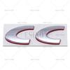 Car Styling RC CC 3D Metal Zinc Alloy Car Badge Body Fender Rear Trunk Adhesive Decal Emblem for Volkswagen VW Passat CC RC Zd4