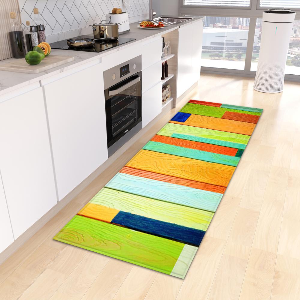 Kitchen Home Porch Door Mat Bedroom Living Room Children's Decorative Carpet Corridor Balcony Bathroom Non-slip