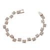Jewelry Set With Water Drill For Bridal Wedding Gift With Geometric Design For Women