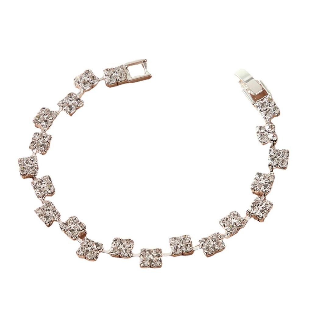 Jewelry Set With Water Drill For Bridal Wedding Gift With Geometric Design For Women