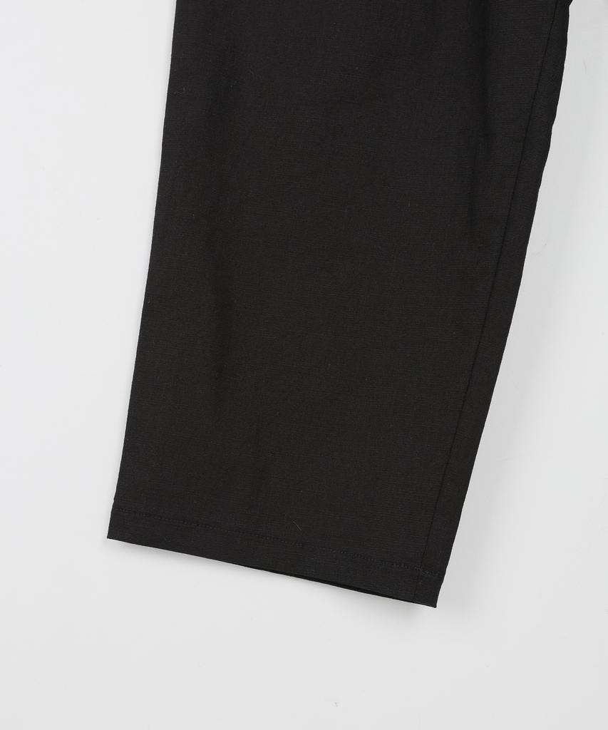 Jikeulib Elastic Waist Spandex Crooked Wide Pants