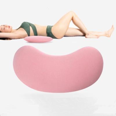 Lumbar Pillow Memory Foam Sleeping for Maternity Waist Pregnant Woman Rescent Shape Sleeping Lumbar Cushion Waist Pad Pillow