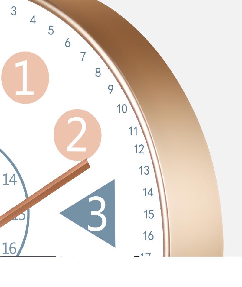 [8 inches 20cm] Silent Creative Children's Wall Clock for Living Room or Kids' Room