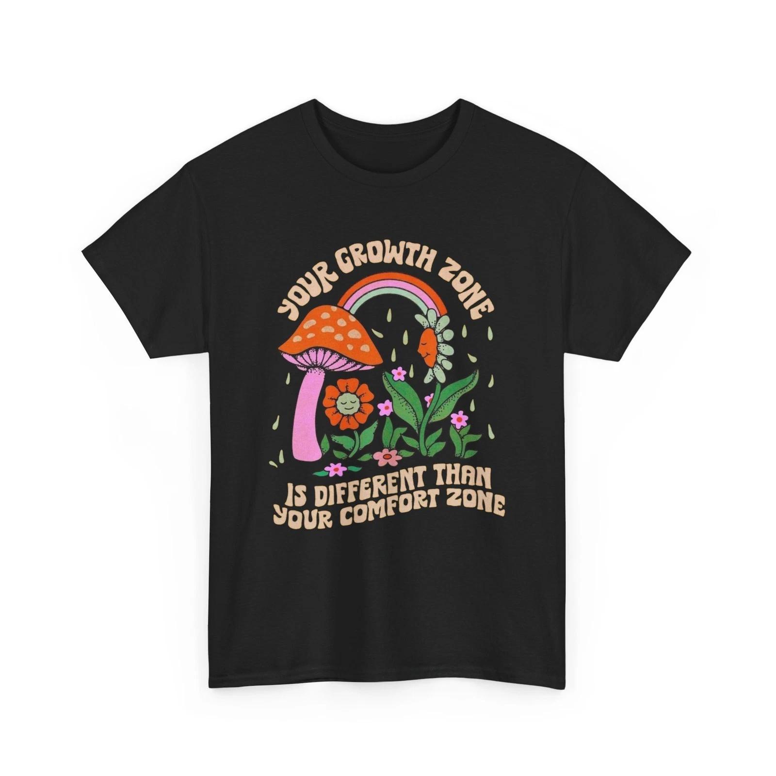 

Your Growth Zone Graphic T Shirt Unisex Heavy Cotton Tee 4XL