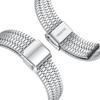 Pasek do zegarka Apple Watch Series 40 mm 42 mm 44 mm 38 mm Luksusowy pasek do zegarka ze stali nierdzewnej do zegarka iWatch Ultra 9 8 7 6 5 4 3 2 1 SE Pasek ze składanym zapięciem 49 mm