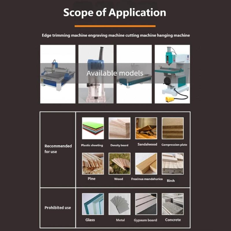 Multiple Size Compatible Router Collet Adapter Fit Various Engraving Tool and Bit for Flexible Woodworking Applications