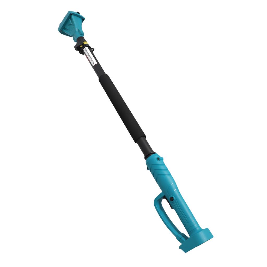 Tree Pruner Telescopic Pole Rotating Head 3.44 Ft To 4.92 Ft Electric Pruner Extension Pole Anti Slip Blue for Garden
