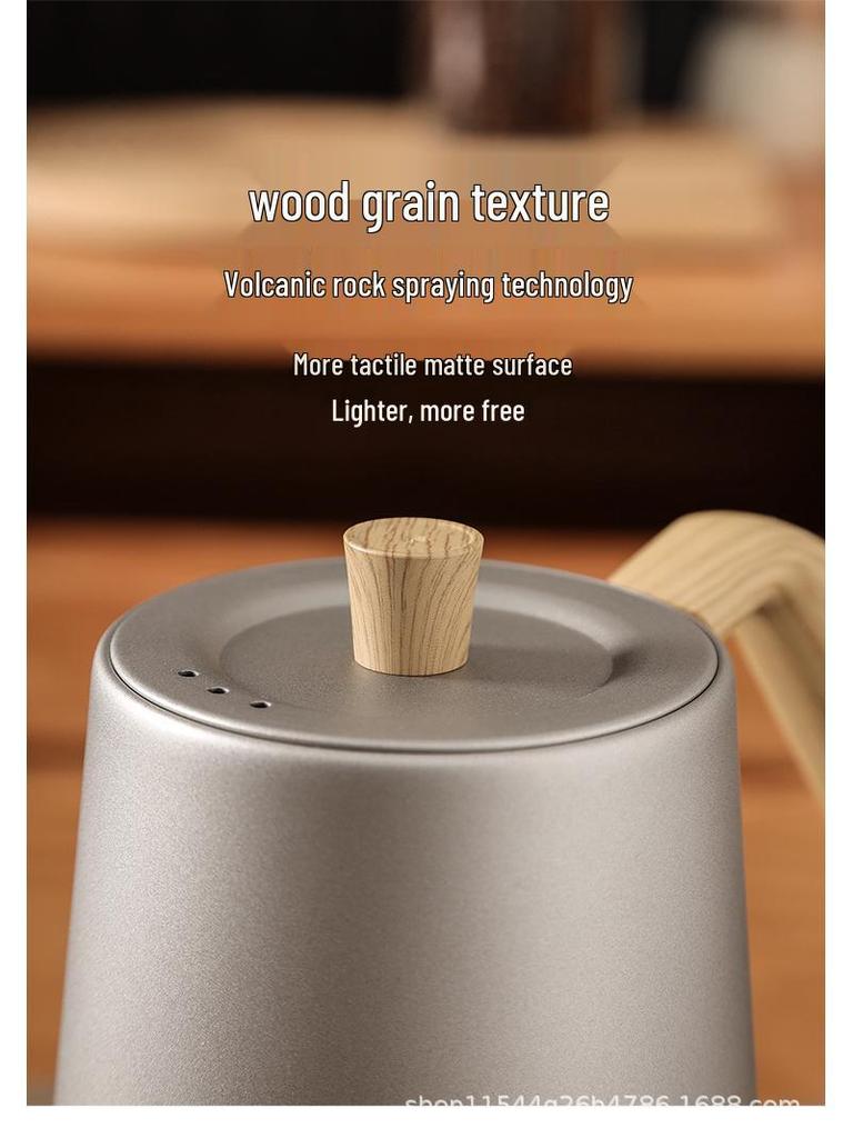 Stainless Steel Electric Gooseneck Kettle with Temperature Control