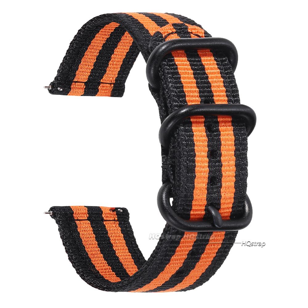

New Ribbed Nylon Watch Strap 18mm 20mm 22mm 24mm Nylon Watch Straps for Military Watch Band Bracelets Men Women Belt Accessory 24mm