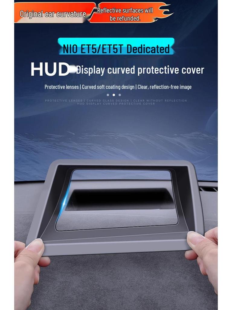 NIO ET5 HUD Protective Cover & Dashboard Dust Guard - Interior Protection Accessory
