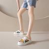 Fashion Summer Opening 34 Number Slippers Shoes Women White Big Size Sandals Sneakers Sports Dropship Vietnam Health Casual