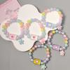 Cute Cartoon Flower Charm Bracelet, Fresh Envelope Pendant Design, Colorful All-match Women Jewelry