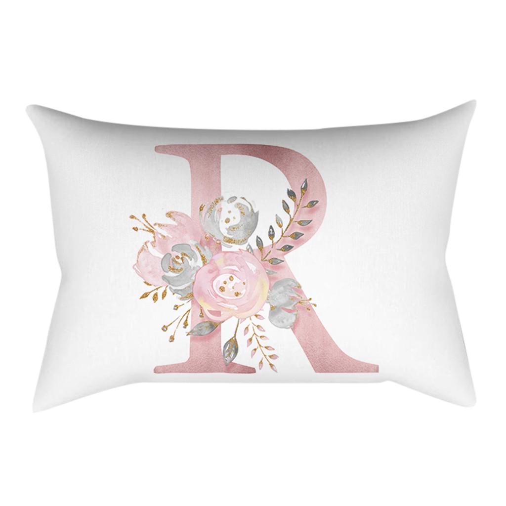 30x50 Cm Kinder Zimmer Dekoration Brief Kissen Englisch Alphabet Pillowcases