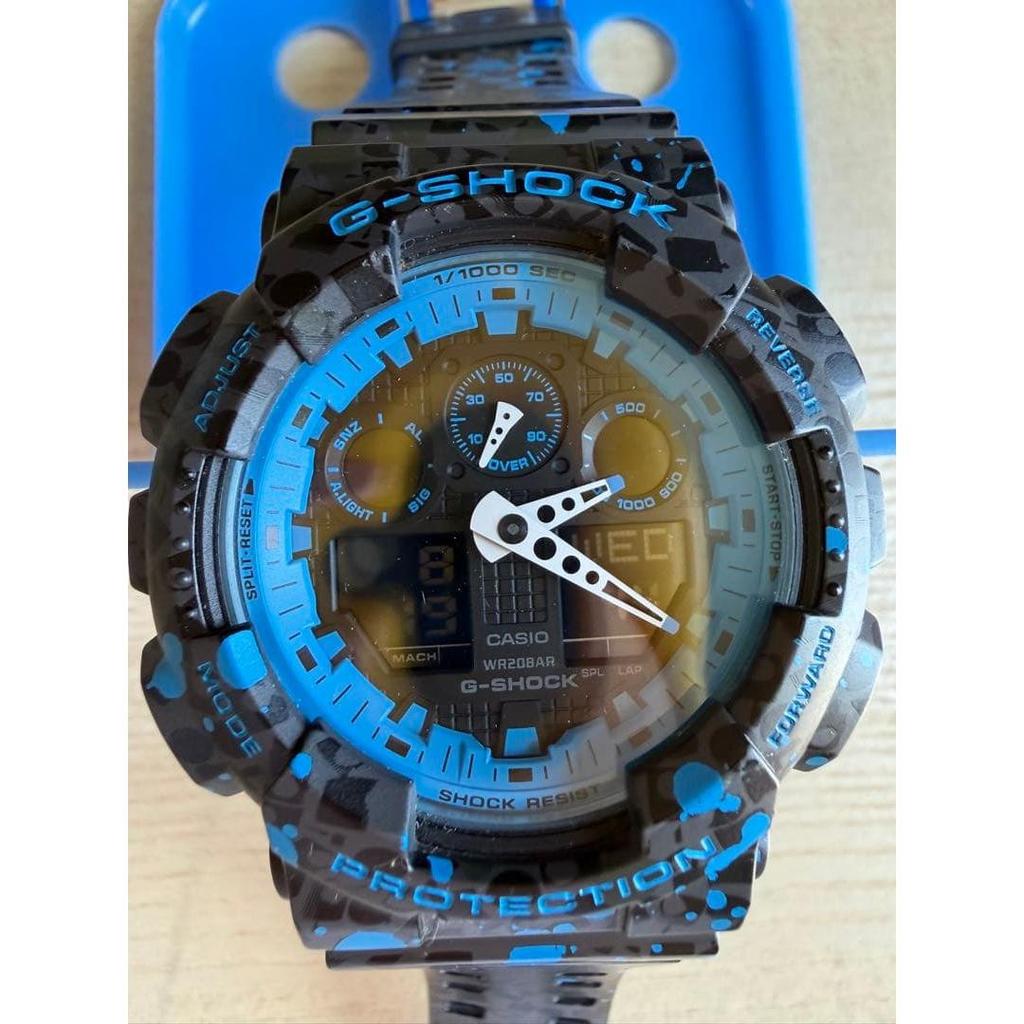 Used Used Casio G-SHOCK GA-100ST Limited Edition (Battery Replaced)