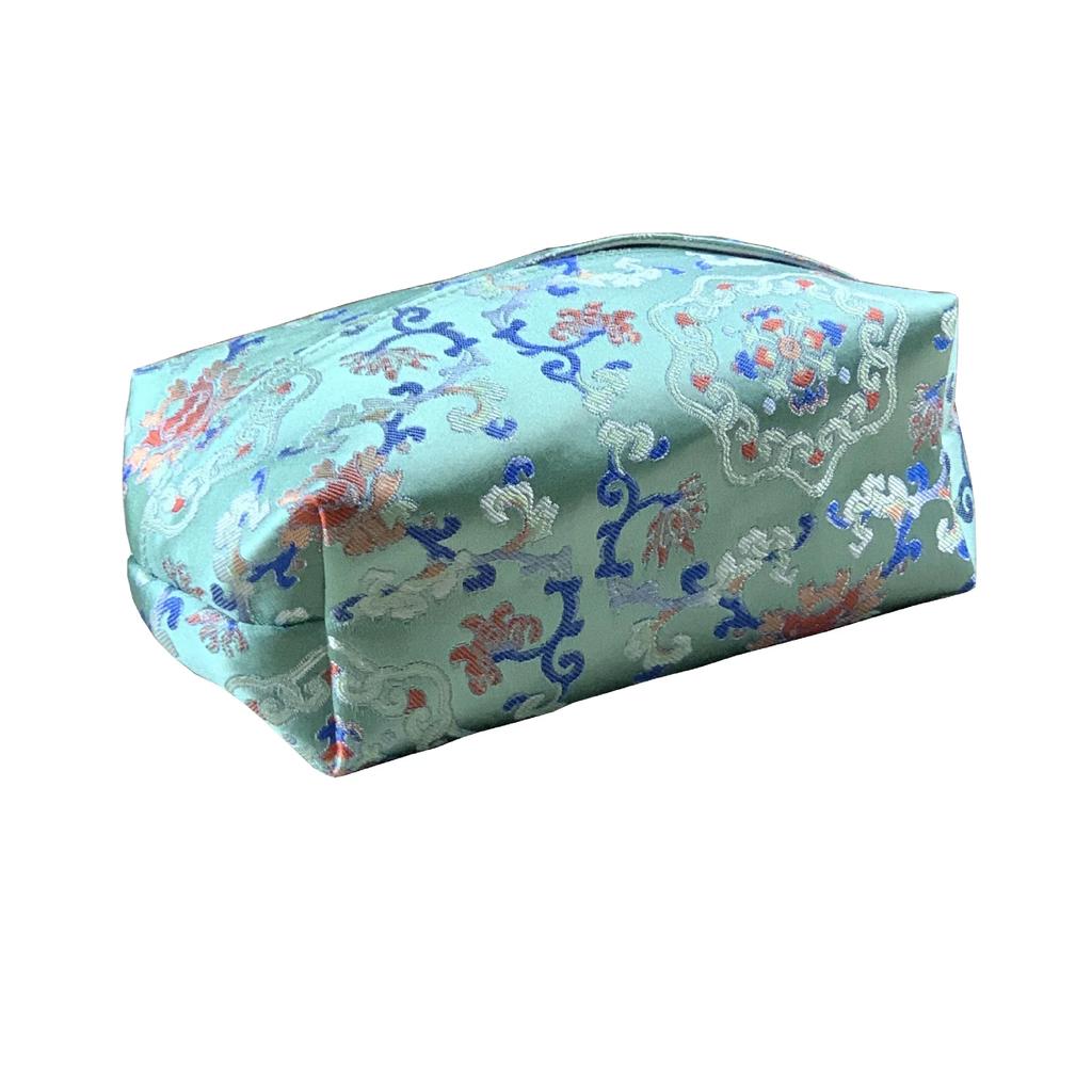 Chinese-style Vintage Tissue Case Tissue Cover Fabric Drawing Box Living Room Bedroom Table Paper Storage Bag Household Desktop