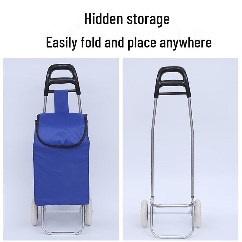 Foldable Stair Climbing Metal Shopping Cart