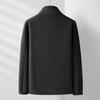 Pánské stojánek na kabáty Límec Dlouhý rukáv Polar Fleece Podšívka Cardigan Bunda Jednobarevná Zapínání na zip Svrchní oblečení Denní nošení