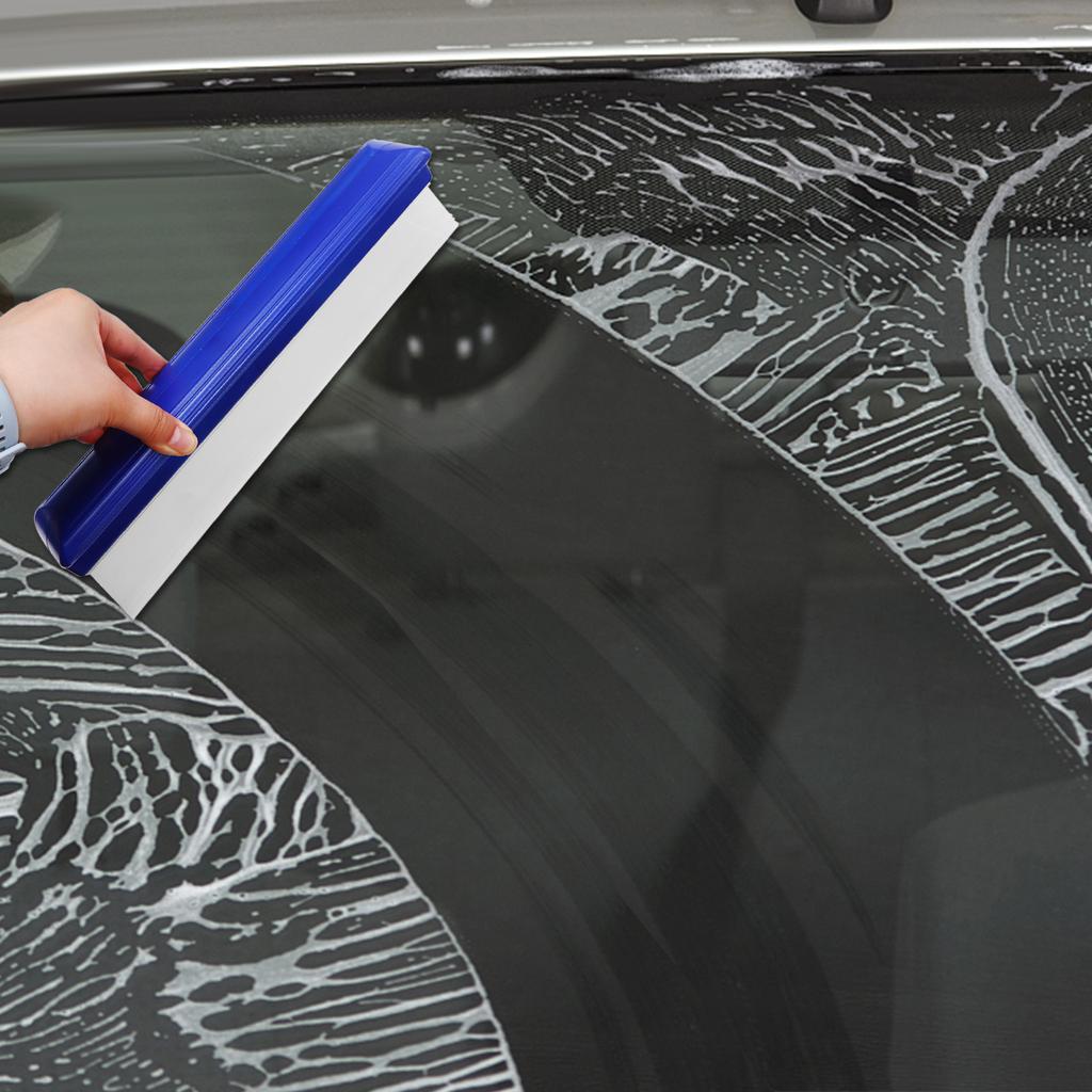 2er-Pack 12,2 Zoll Auto-Trockenabzieher Wasserabzieher Professioneller Automobilwischer Autoabzieher Wasserabzieher Silikon Auto Ca