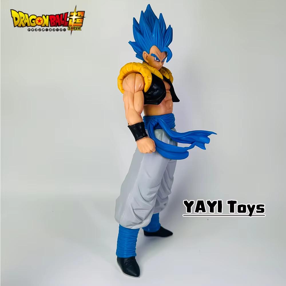 31CM Animation Dragon Sphere Z Super Saiyan Blue Gogeta POLYVINYL CHLORIDE Action Figure Miniature Playthings Tabletop Decoraction Children