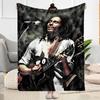 Bob Marley Marley Reggae Guitar Music Blanket Soft Cozy Perfect For Couch Chair Bed Four Seasons Multipurpose Modern Style Birthday Christmas Gift Bla